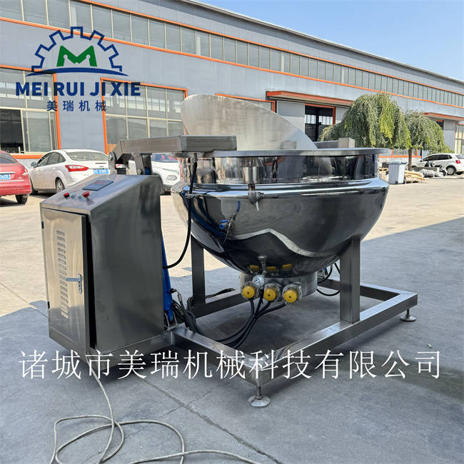 电磁行星搅拌炒锅 酱料全自动炒锅 全自动行星搅拌炒锅厂家 香菇酱炒酱锅