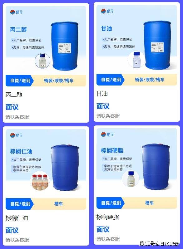 行情资讯｜棕榈油、脂肪醇、AEO-9、AES、磺酸及PE行情解析