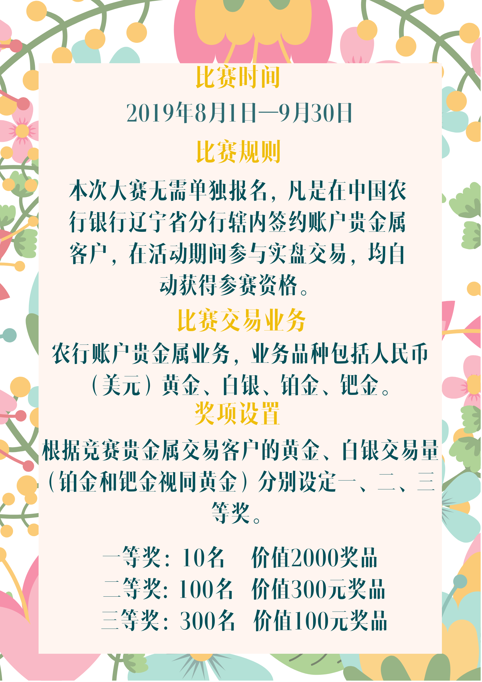 农行贵金属开市时间(农业银行贵金属开市时间)